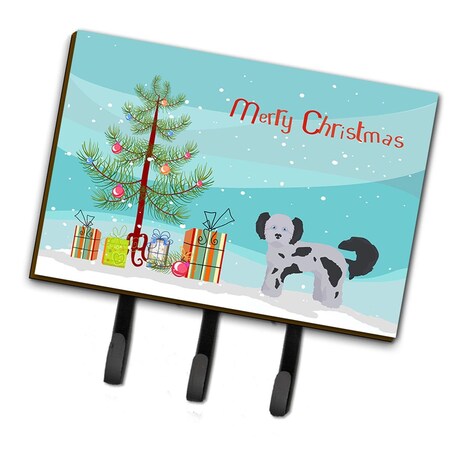 Carolines Treasures Shih Poo Christmas Tree Leash or Key Holder CK3872TH68